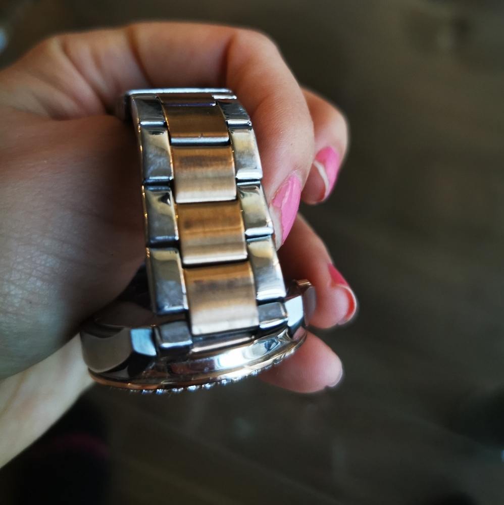 Fossil Silver & Rose Gold Watch - Picture 3 of 6